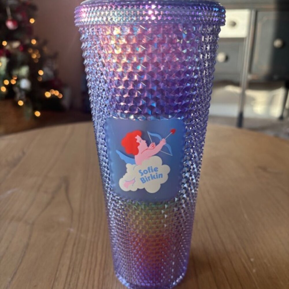 2024 Starbucks Rainbow Pride Sofie Birkin Cupid Studded Tumbler Venti